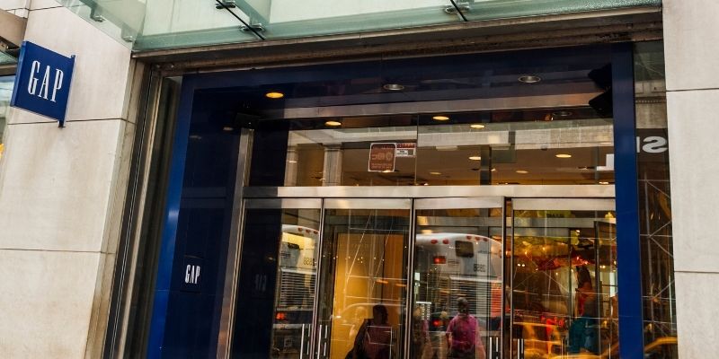 Gap storefront